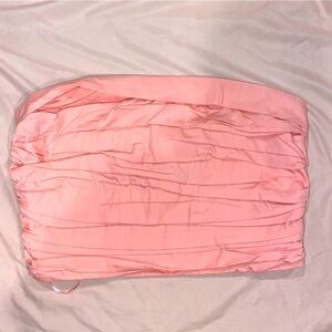 Abercrombie & Fitch Top Strapless Pink Size Small